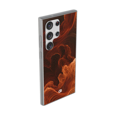 Amber Filament · Lite Phone Case for Samsung · Orange