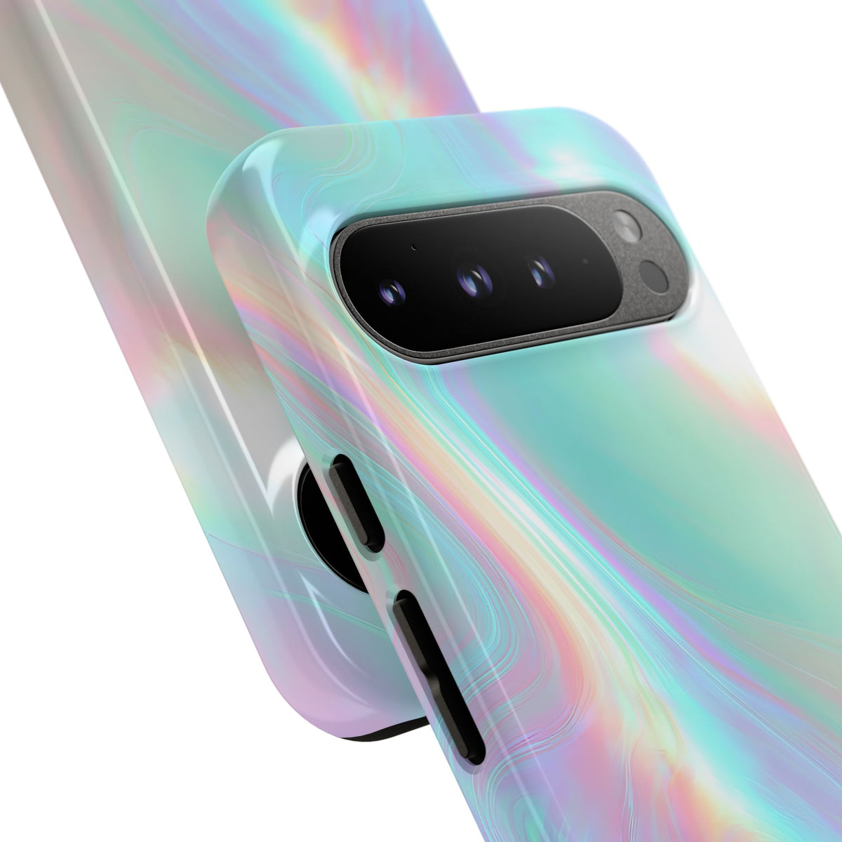 Prismatic Liquid Light · Tough Phone Case for Pixel ·  Teal