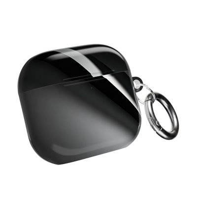Obsidian Ridge · Hard Case for AirPods & AirPods Pro · Black