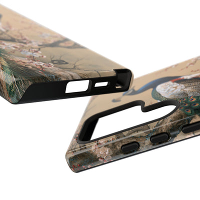 Imperial Peacock Blossom · Tough Phone Case for Samsung · Beige