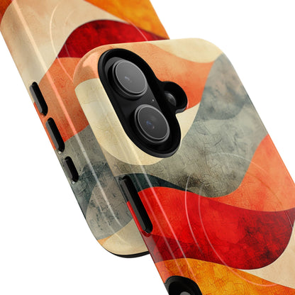 Cracked Wave Sunset iPhone 17 Case - Tough+ - CASE•BOB