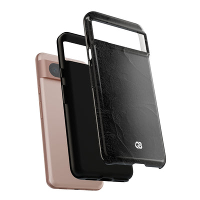 Obsidian Stucco Relief · Tough Phone Case for Pixel ·  Black
