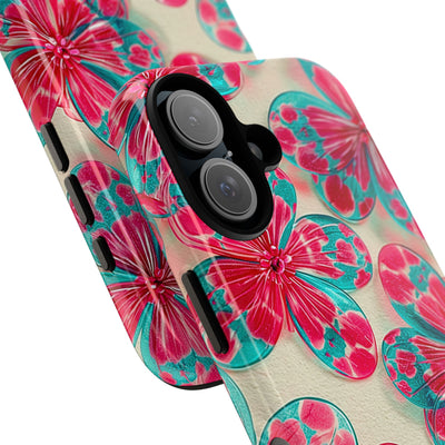 Lucite Jelly Bloom · Tough Phone Case for iPhone · Pink