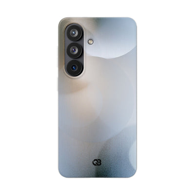 White Lite Phone Case for Samsung - Frosted Ribbed Sphere