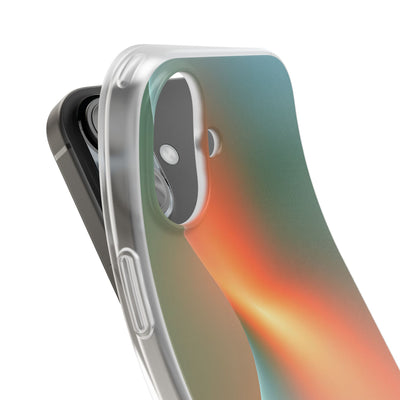 Radiant Contour · Lite Phone Case for iPhone ·  Orange