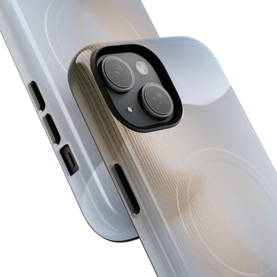 White Tough 2.0 Magsafe Phone Case for iPhone - Frosted Ribbed Sphere