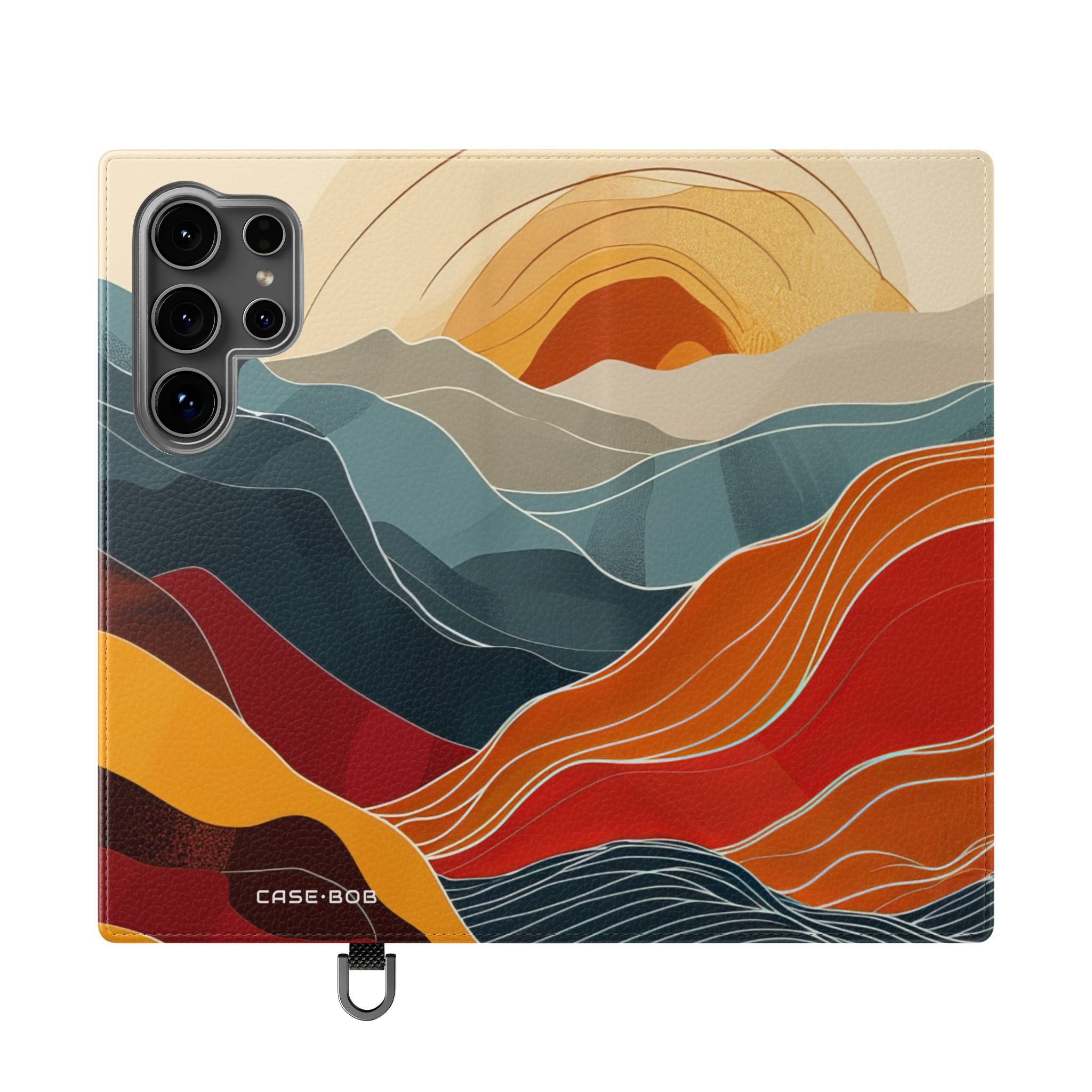 Crimson Hills - Samsung S24 Ultra Case - Lompakkokotelo
