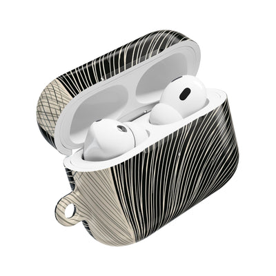 Minimal Frond Study · Hard Case for AirPods & AirPods Pro · Black