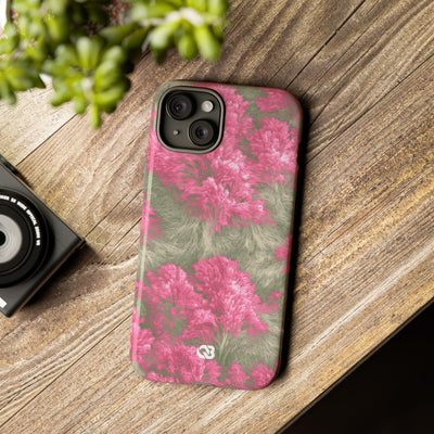 Digital Blossom · Tough Phone Case for iPhone · Pink
