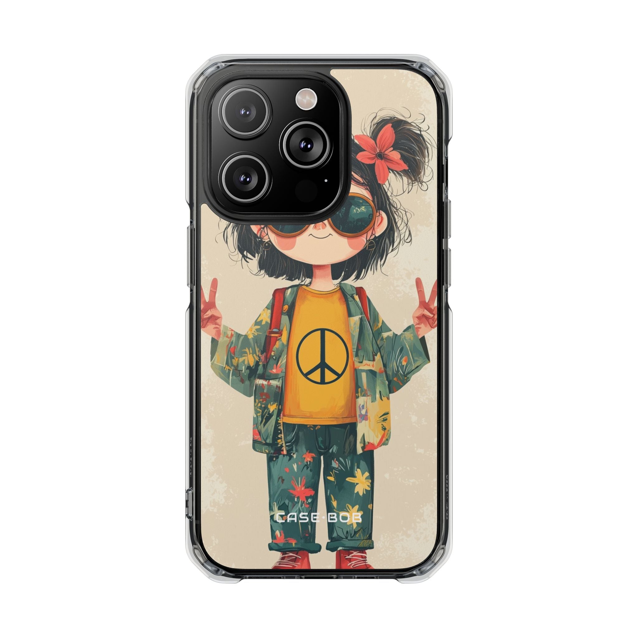 Peace Zöpfe iPhone 14 Pro Case - Impact