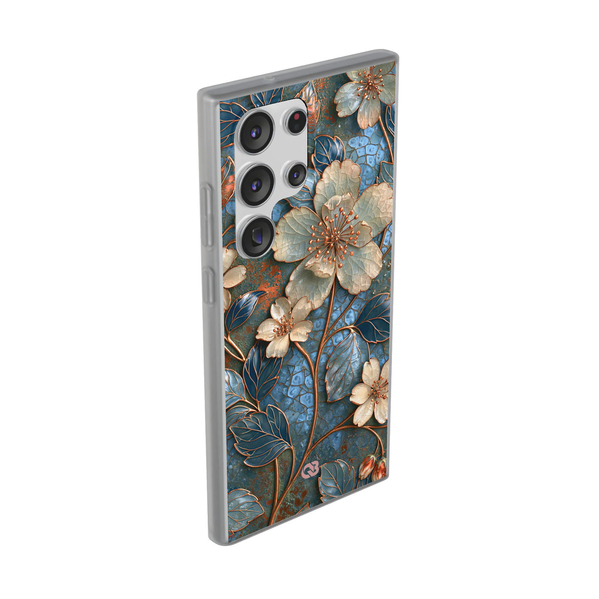 Gilded Blossom Reverie · Lite Phone Case for Samsung · Teal