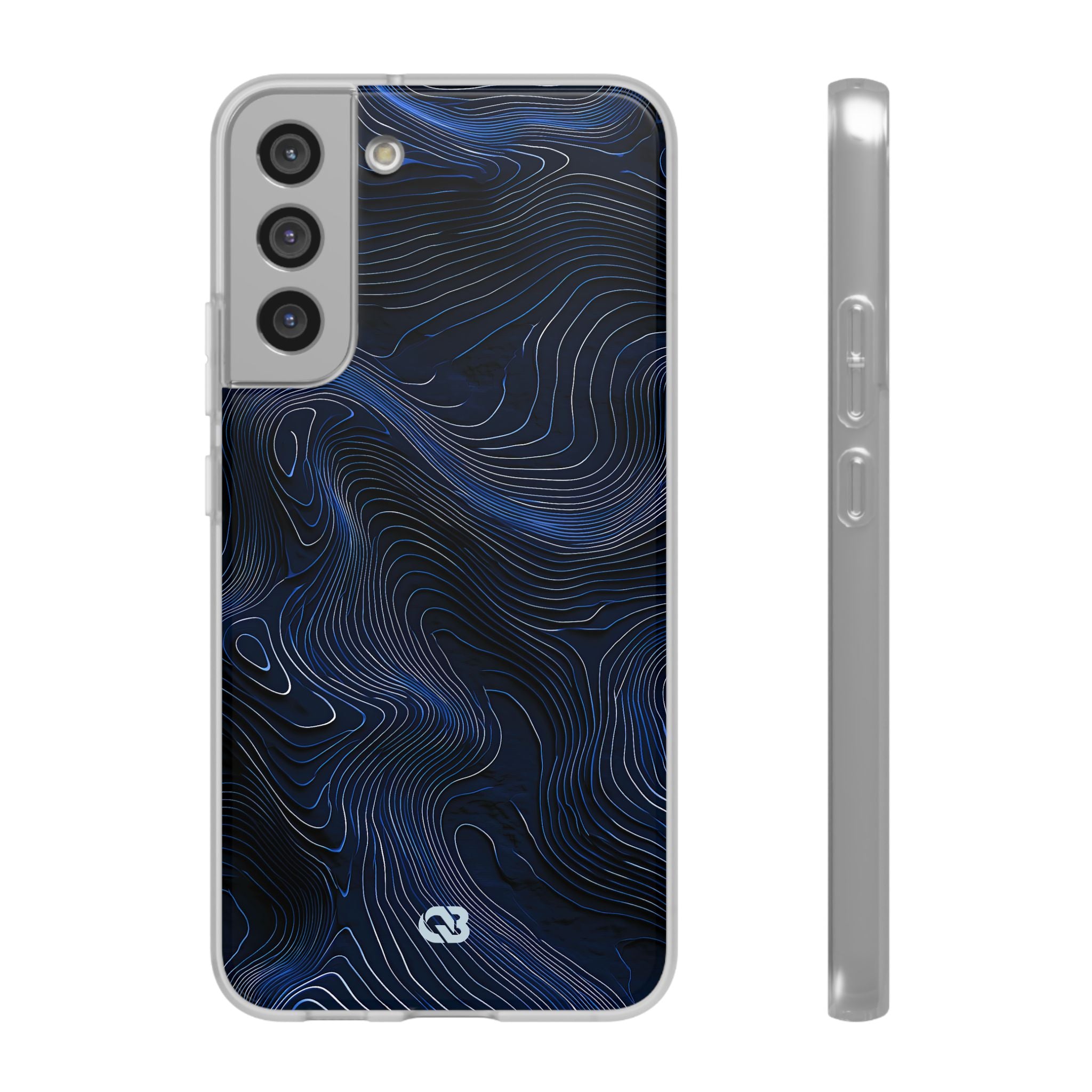 Blue Lite Phone Case for Samsung - Cobalt Contour Ridge