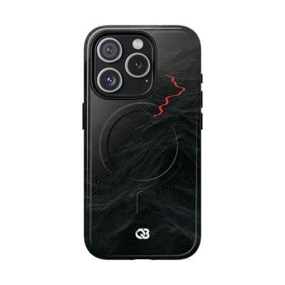 Crimson Ridge Pass · Tough 2.0 Magnetic Phone Case for iPhone · Black