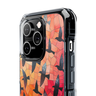 Ember Mosaic Wings · Impact Coque de téléphone pour iPhone · Magsafe