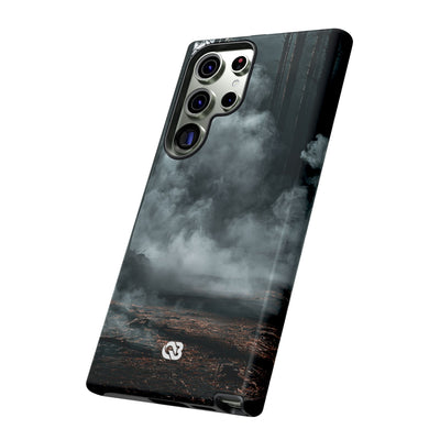Shadowed Pine Mist · Tough Phone Case for Samsung · Black