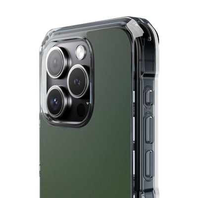 Green Impact MagSafe Phone Case for iPhone - Shadow Moss Grain