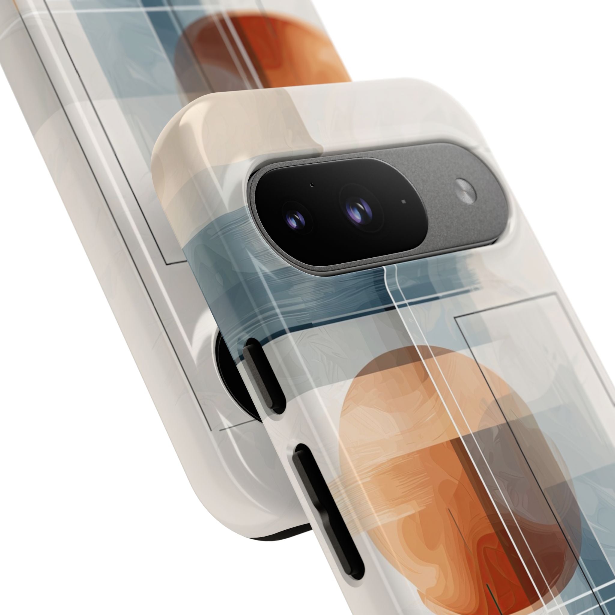 Amber Orb Google Pixel 9 Case - Tough