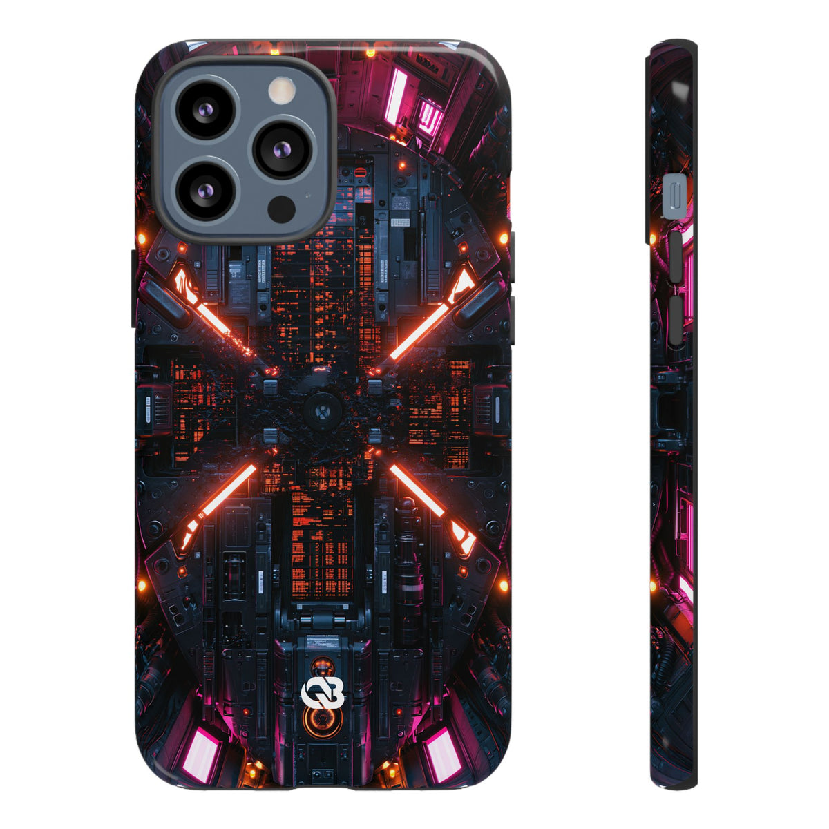 Cybernetic Reactor Core · Tough Phone Case for iPhone · Black