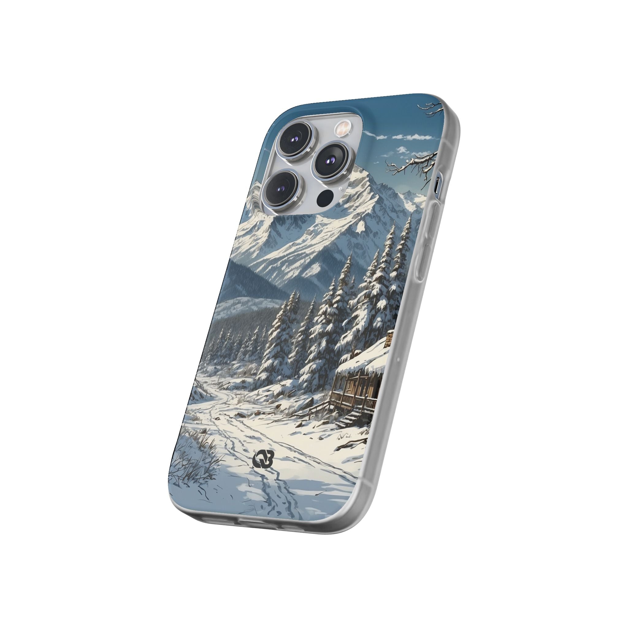 Frozen Ridge Valley · Soft Phone Case for iPhone