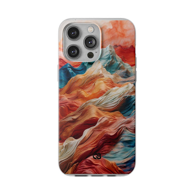 Molten Ridge Flow · Soft Phone Case for iPhone