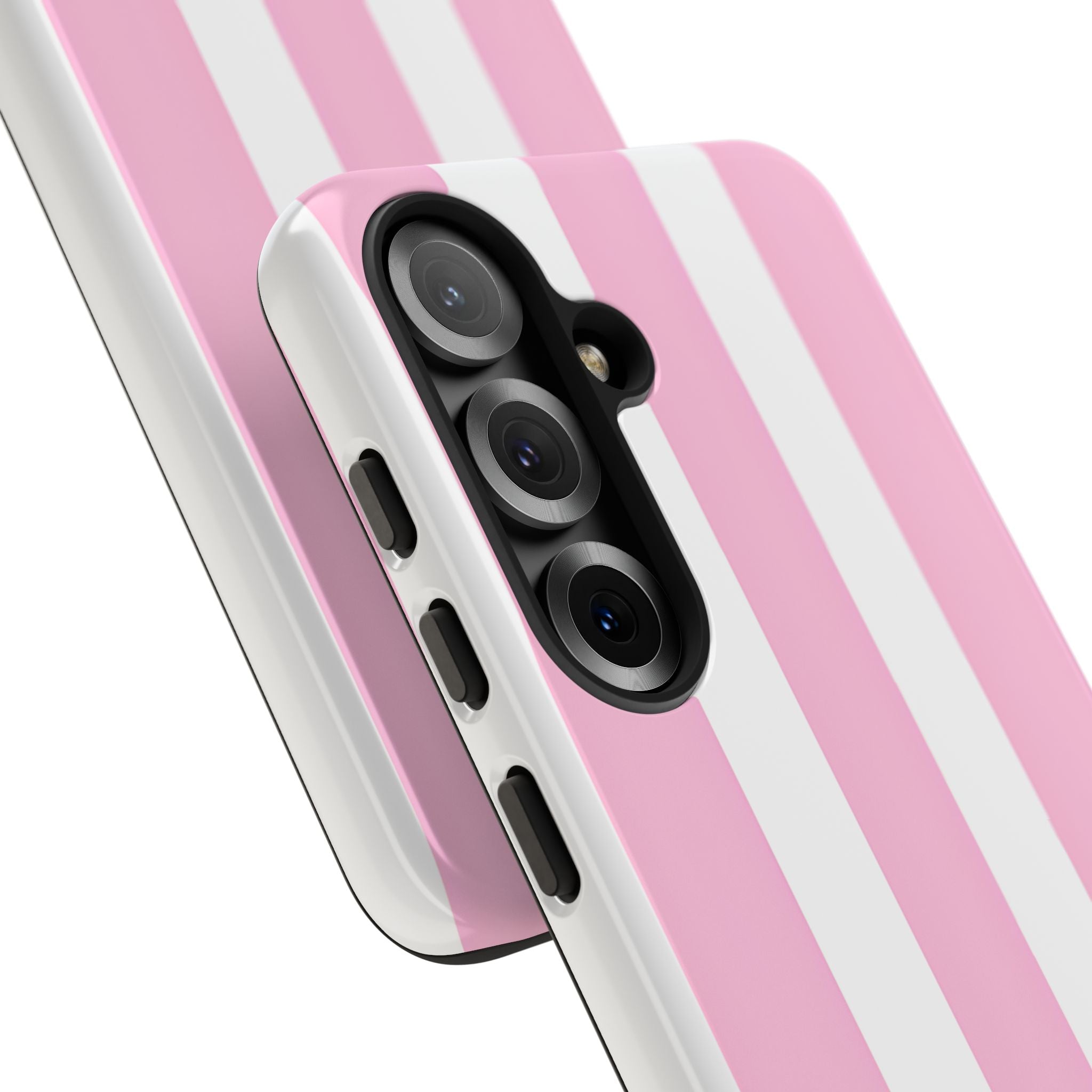 Soft Pink Stripe · Tough Phone Case for Samsung