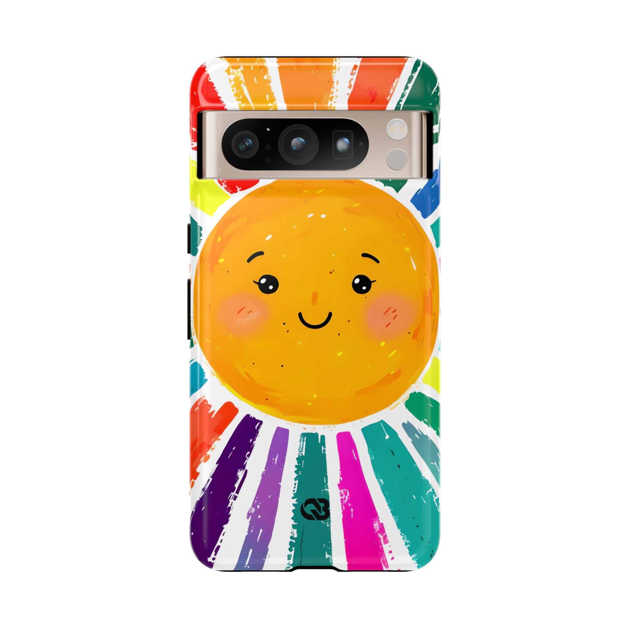 Vibrant Solar Smile · Tough Hoesje voor Google Pixel