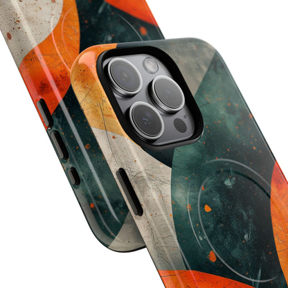 Crimson Wave iPhone 15 Pro Max Case - Tough+