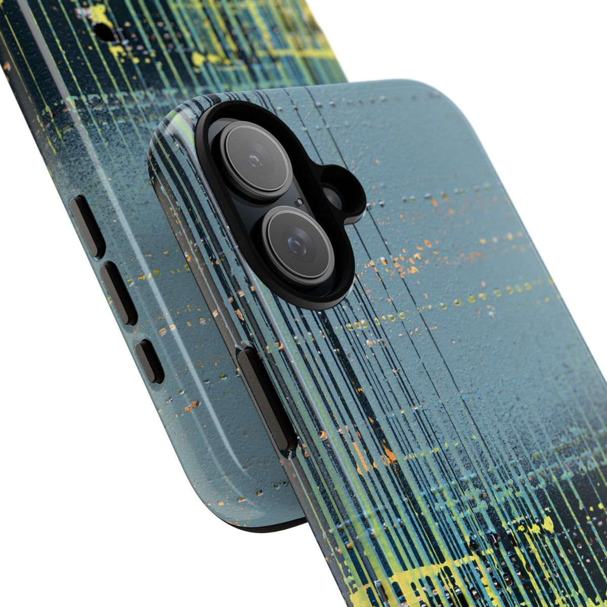 Acid Raster Circuit · Tough Phone Case for iPhone · Teal