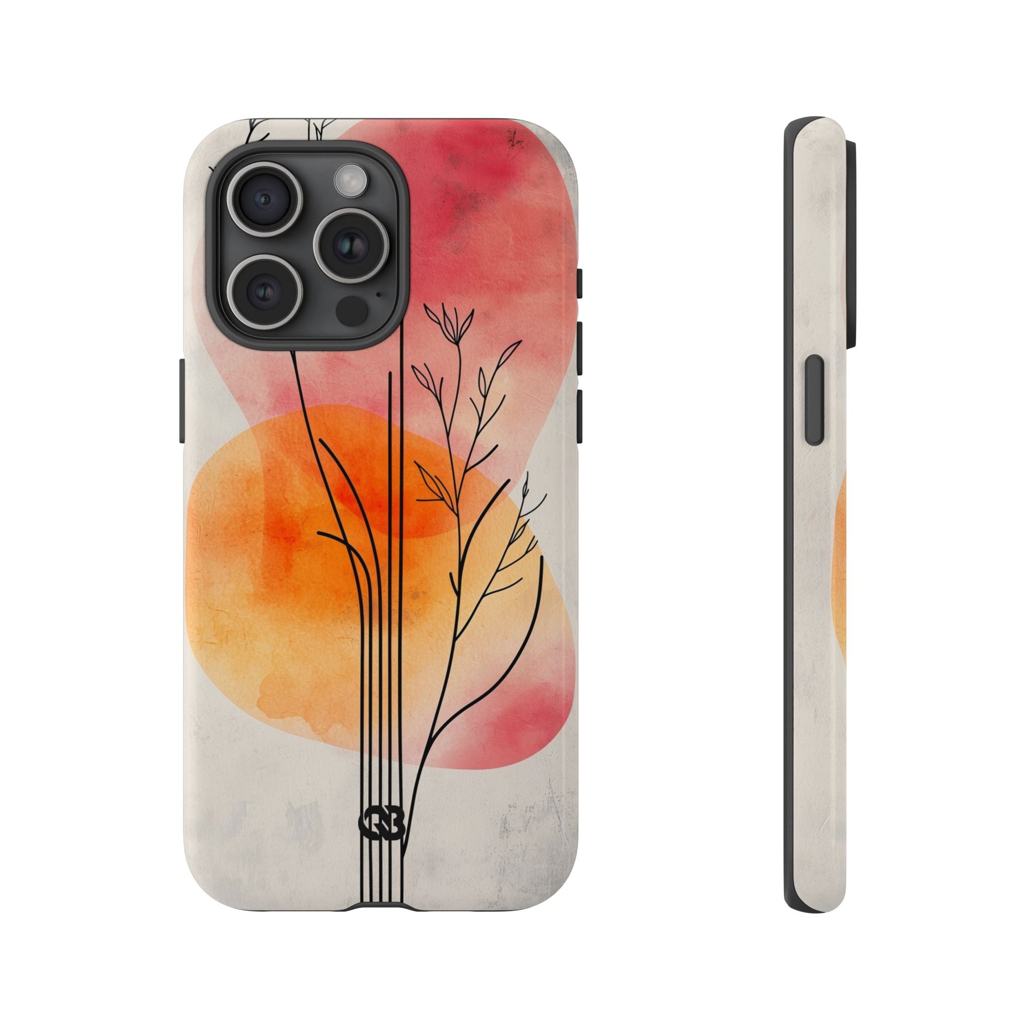 Crimson Bloom Lineage · Tough Phone Case for iPhone