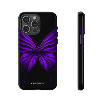 Violet Monarch iPhone 15 Pro Max Case - Tough