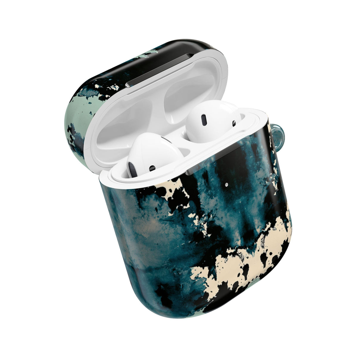 Rorschach Ink Void · Hard Case for AirPods & AirPods Pro · Black