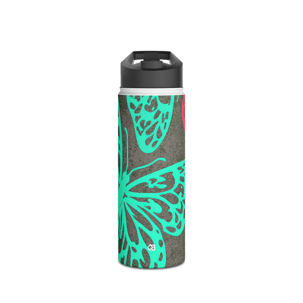 Electric Papillon · Insulated Water Bottle · Pink