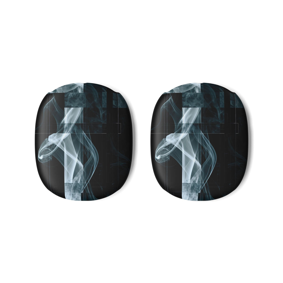 Fractured Smoke · Hard Case for AirPods Max · Black
