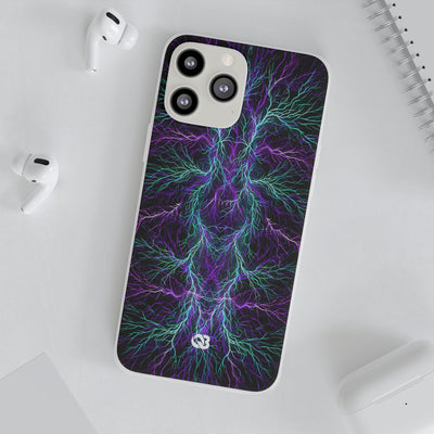 Electric Plasma Arbor · Lite Phone Case for iPhone ·  Purple