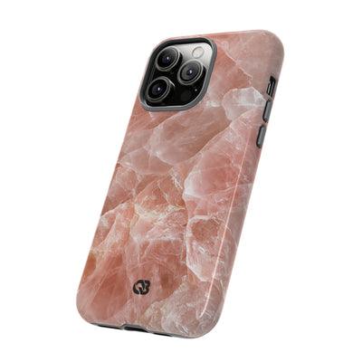Rose Quartz Facet · Tough Phone Case for iPhone · Pink