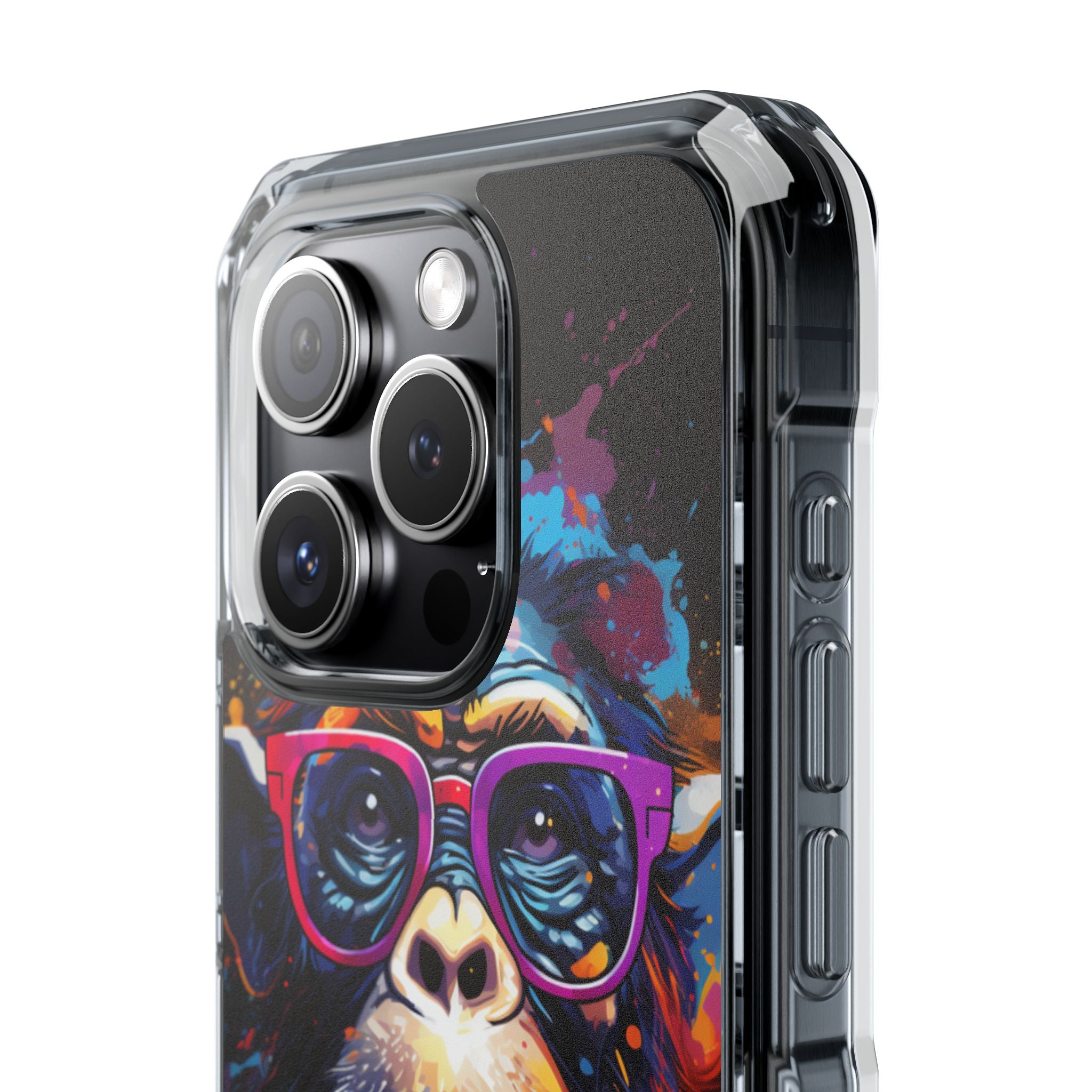 Neon Splatter Primate · Impact Magsafe