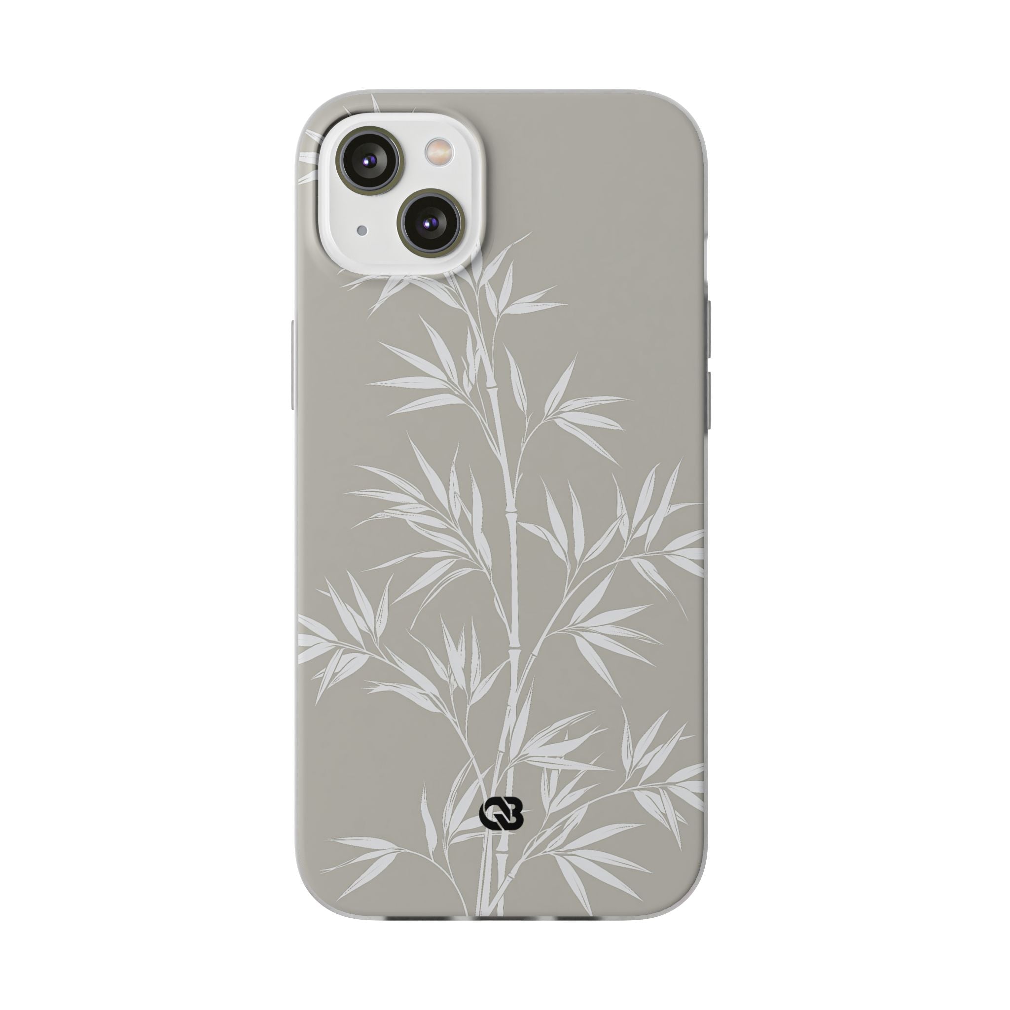 Beige Lite Phone Case for iPhone - Sandstone Bamboo Stalks