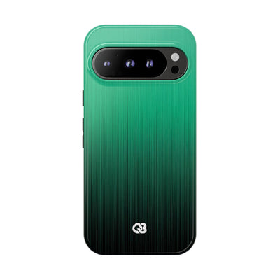 Emerald Cascade · Tough Phone Case for Pixel ·  Green