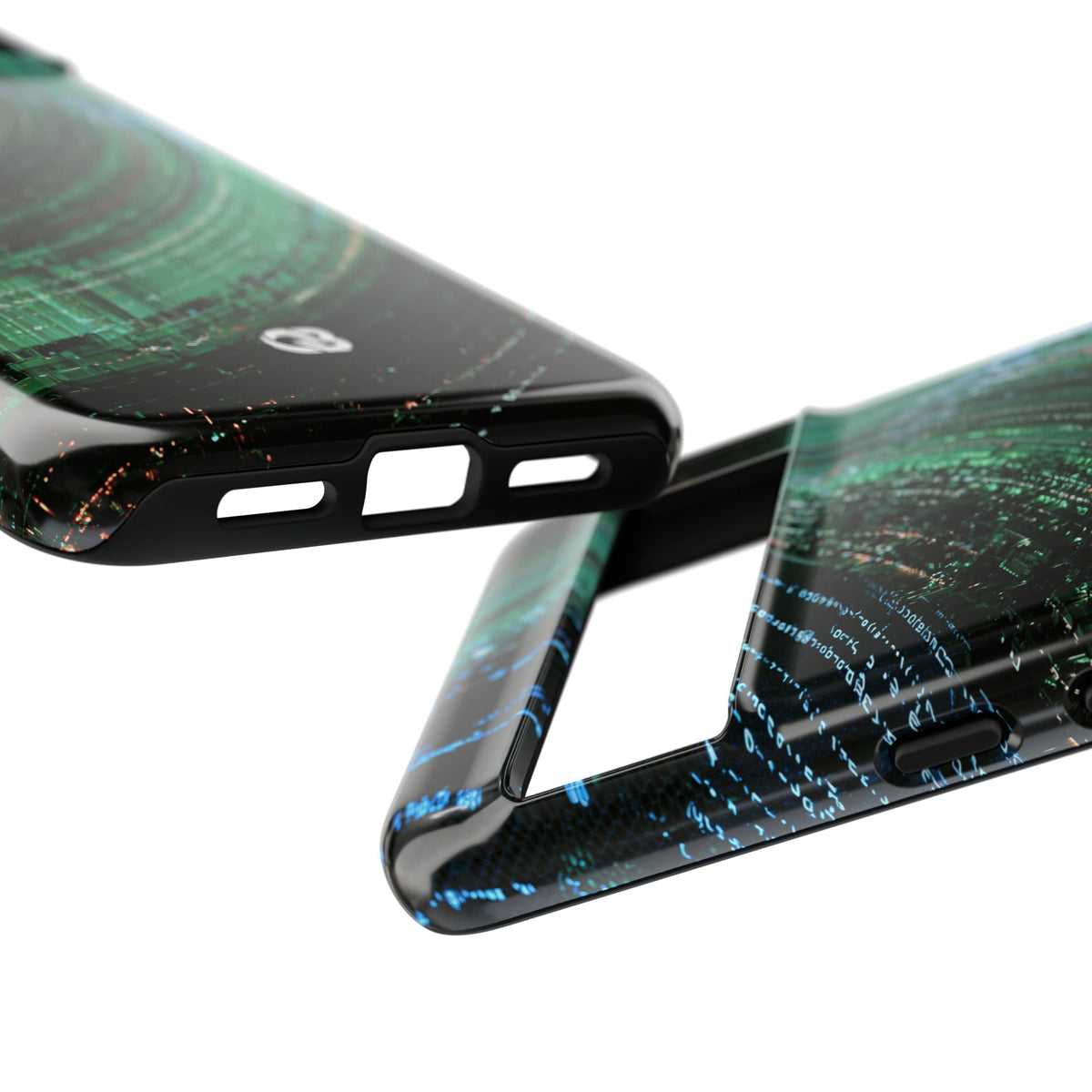 Orbital Data Stream · Tough Phone Case for Pixel ·  Green
