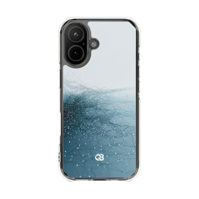 Teal Impact MagSafe Phone Case for iPhone - Arctic Pulse Mesh