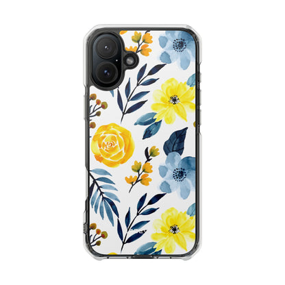 Golden Bloom iPhone 16 Plus Case - Impact