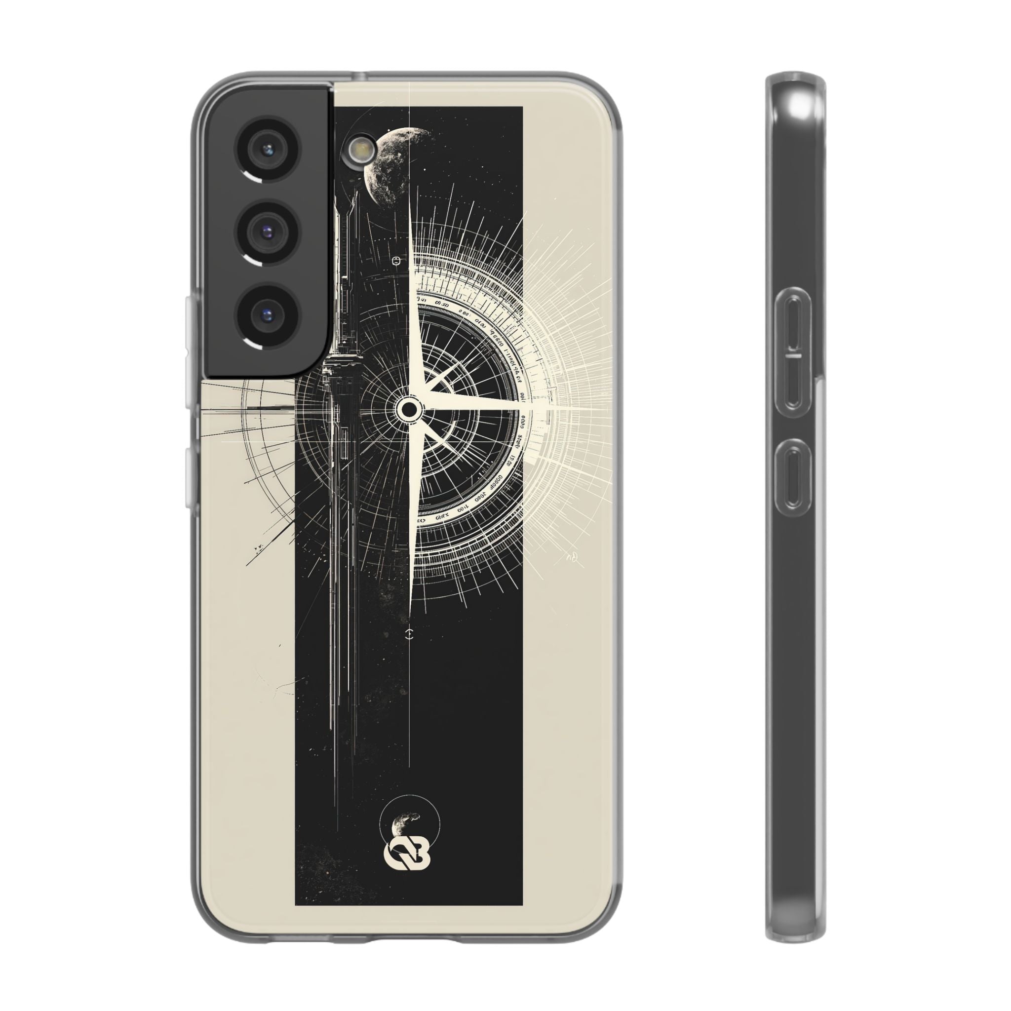 Beige Lite Phone Case for Samsung - Zenith Vector Spire