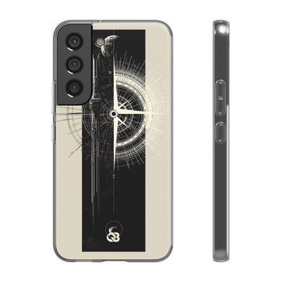 Beige Lite Phone Case for Samsung - Zenith Vector Spire
