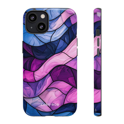 Wavelike Glow iPhone 13 Case - Tough