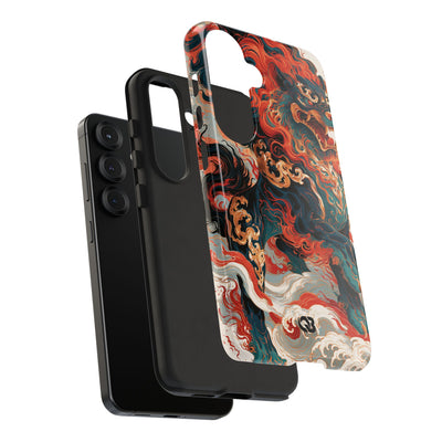 Imperial Shishi · Tough Phone Case for Samsung · Teal