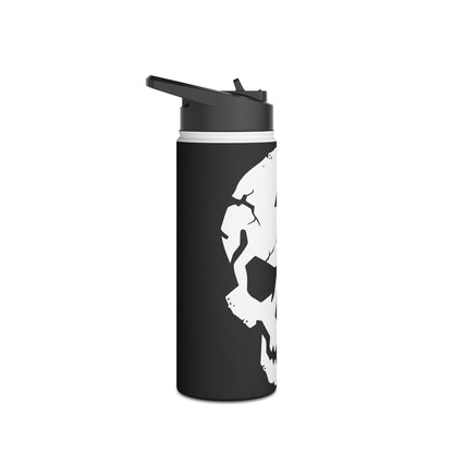 Fractured Skull - Stainless Steel Water Bottle
