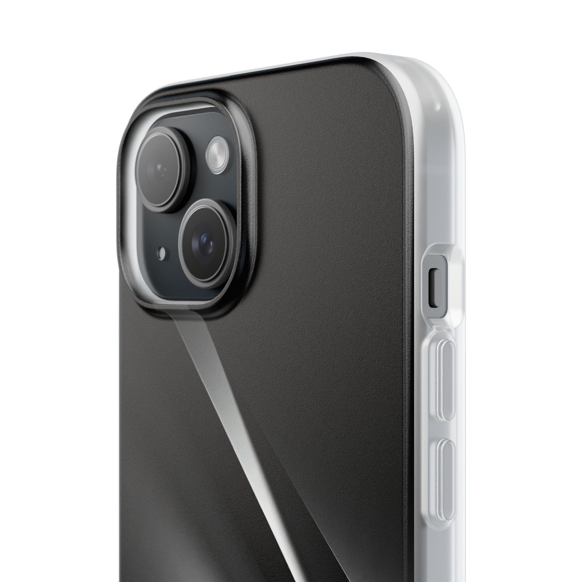 Obsidian Ridge · Lite Phone Case for iPhone ·  Black