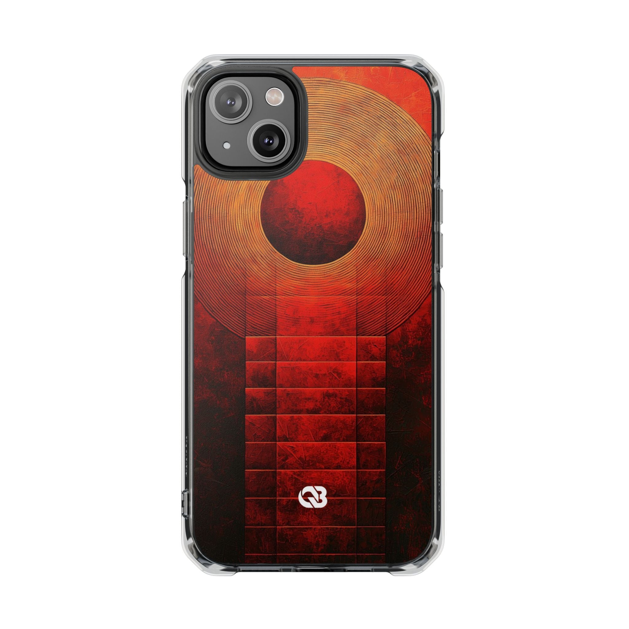 Crimson Solar Halo · Impact Phone Case for iPhone · Magsafe