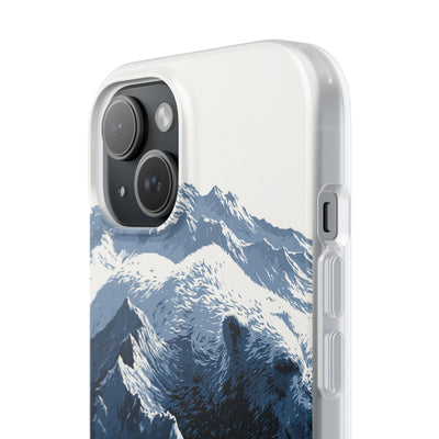 Fjord Summit Bear · Lite Phone Case for iPhone ·  Blue