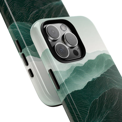 Alpine Mist · Tough Phone Case for iPhone · Green